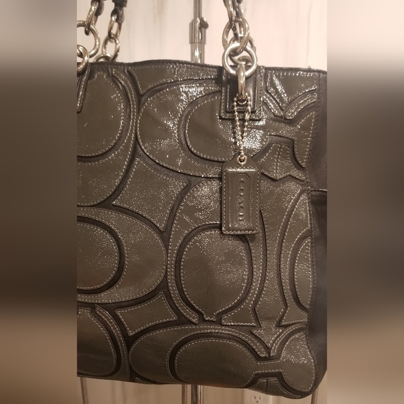 COACH Colette Signature Overlay Tote - Picture 2 of 12